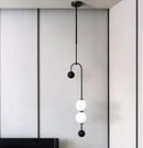 GobekUsa Black & Gold Minimalist Iron Chandelier - Modern Nordic Design Lighting
