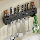 GobekUsa Kitchen Storage Shelf Knife Chopstick Holder Multi-functional Organizer