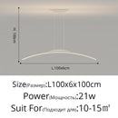 GobekUsa LED Pendant Lamp - Minimalist Hanging Light for Dining Room & Home Decor