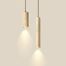 Yellow Travertine Retro Marble Pendant Light