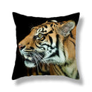 GobekUsa Brave Tiger Pattern Print Pillowcase, Super Peach Skin Cushion Cover