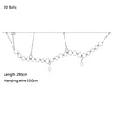 GobekUsa Glass Ball Pendant Chandelier: Nordic Luxury Ceiling Light