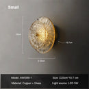 GobekUsa Elegant Glass Wall Sconces for Luxurious Living Spaces