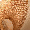 GobekUsa Bamboo Chandelier: Handmade LED Pendant Light for Living & Dining Room.withOpacity