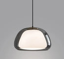 GobekUsa LED Jelly Glass Pendant Light for Living Room Kitchen Dining Table