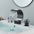 GobekUsa Brass Bathroom Faucet Set - Kitchen Mixer Tap and Shower Combo
