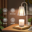 GobekUsa Gold Wax Melting Candle Warmer with Timer for Modern Home Decor