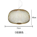 Spokes Birdcage Pendant Light in Polished Chrome