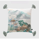 GobekUsa Crane Art Luxury Throw Pillow Case for Bed & Sofa