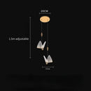 GobekUsa Crystal Butterfly Pendant Lamp for Bedroom and Kitchen Lighting