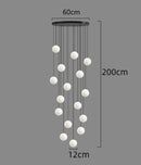 GobekUsa LED Ceiling Lamp Chandelier: Modern Decorative Lighting for Bedroom and Dining Room