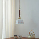 GobekUsa Ceramic LED Pendant Light with Adjustable Wire, Modern Nordic Design