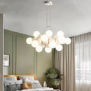 GobekUsa Elegant Chandelier Ceiling Pendant Light Fixture for Dining Room, Salon & Indoor Lighting