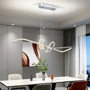 GobekUsa Gold LED Chandeliers: Modern Kitchen & Restaurant Lighting Fixtures