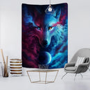 GobekUsa Boho Wildlife Tapestry Wall Hanging Psychedelic Home Decor