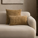 GobekUsa Fluffy Faux Fur Cushion Cover 45x45cm Cream Coffee Brown Home Decor Sofa