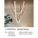 GobekUsa Designer Villa Chandelier for Dining & Living Room Staircase, Duplex LOFT Lighting