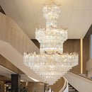 GobekUsa Crystal Duplex Chandelier: Post-Modern Luxury Living Room Club Villa Lighting