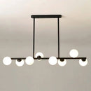 GobekUsa Bubble Ball LED Hanging Chandelier: Modern Nordic Magic Bean Design with G9 Lights