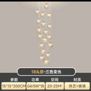 GobekUsa Cube Chandelier Pendant Lights for Restaurant Loft Stairwell Bedroom Art Décor