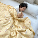 GobekUsa Kids Cartoon Printed Cooling Summer Blanket - Soft Lightweight Comforter