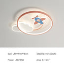 GobekUsa Kids Room LED Ceiling Chandelier Modern Nursery Study Hanging Lamp