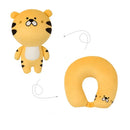 GobekUsa Cute Plush Animal Neck Pillow for Comfortable Travel & Office Rest
