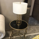 GobekUsa Gold Bird Cage Iron Desk Lamp: Minimalist European Iron Art Grid Table Light