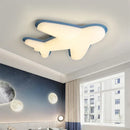 GobekUsa Airplane Ceiling Chandelier LED Light for Children's Room Decor