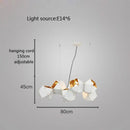 GobekUsa Cube LED Pendant Light: Art Deco Hanging Lamp for All-Match Style