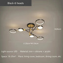 GobekUsa Gold Frame LED Remote Control Dimmable Ceiling Lamp for Living Room, Dining, Bedroom
