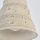 GobekUsa Japanese Style LED Pendant Lights Wood Canopy Cement Lampshade
