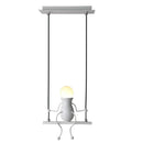 GobekUsa Little Man LED Wall Light: Modern, Simple, Creative Design for Children's Bedroom