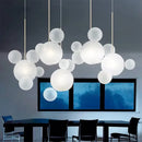 GobekUsa Glass Bubble Chandelier Customized Pendant Light for Living Room Atmosphere