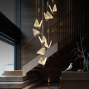 GobekUsa Acrylic Butterfly Chandelier Ceiling Lamp Indoor Lighting
