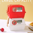 GobekUsa Bento Box Set: Food & Snack Storage for Outdoor Picnics and Kitchen Organization