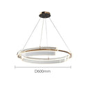 GobekUsa Italian Minimalist Chandelier for Living Room, Bedroom, and Dining Room