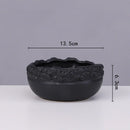 GobekUsa Golden Edge Succulent Flower Pot Vase - Indoor Ceramic Planter Pot