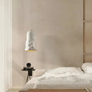 GobekUsa Creamy Wind Pendant Lamps for Dining Room, Bedroom, Cafe, Bar Table Home Decor