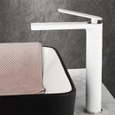GobekUsa Gun Gray Waterfall Basin Faucet - Brass Hot Cold Sink Faucet