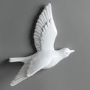 GobekUsa 3D Bird Resin Statue Wall Decor for Children's Room - Animal Figurine Ornament