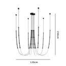 GobekUsa LED Chandelier: Modern Minimalist Design for Luxury Home Decor