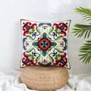 GobekUsa Boho Farmhouse Floral Square Pillow Cover Set of 2