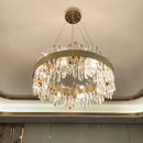 GobekUsa Crystal Chandelier: Post-Modern High-End Luxury for Living Room, Bedroom, and Restaurant