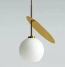 GobekUsa Cherry Glass Pendant Lights: Nordic Red/White Lamp for Home Decor & Lighting