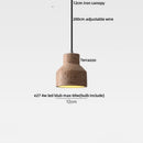 GobekUsa Terrazzo Stone LED Pendant Lamp for Industrial Loft, Bar, Coffee, Living Room.