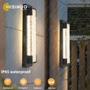 GobekUsa Dimmable LED Stainless Steel Outdoor Wall Sconce for Villa Garage Garden Courtyard