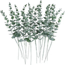 GobekUsa Artificial Eucalyptus Leaves 100Pcs - Home Wedding Decoration Vase Fake Plants
