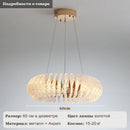 GobekUsa Coral Flower Crystal Chandelier: Modern Luxury LED Pendant Lighting for Home