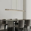 GobekUsa Glass LED Chandelier: Modern Italian Design for Dining Room, Kitchen Island, or Home Luxury